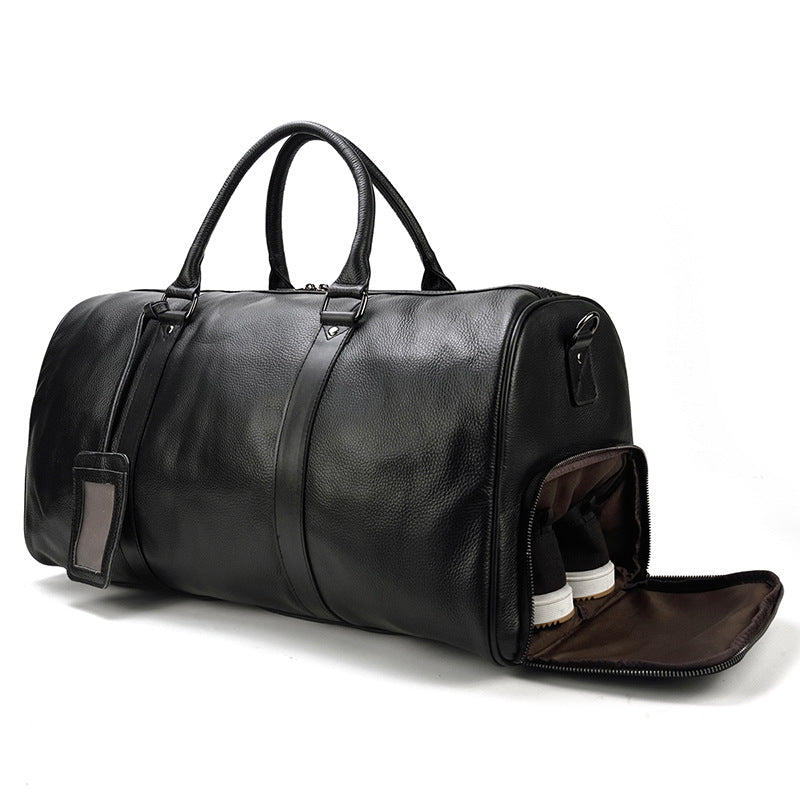 Amalfi Leather Weekender 55L