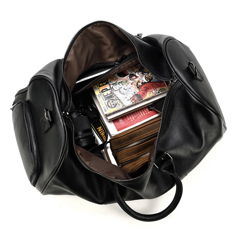 Amalfi Leather Weekender 55L
