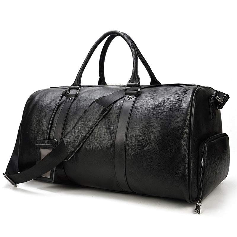Amalfi Leather Weekender 55L
