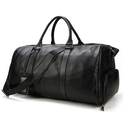 Amalfi Leather Weekender 55L