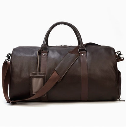 Amalfi Leather Weekender 55L