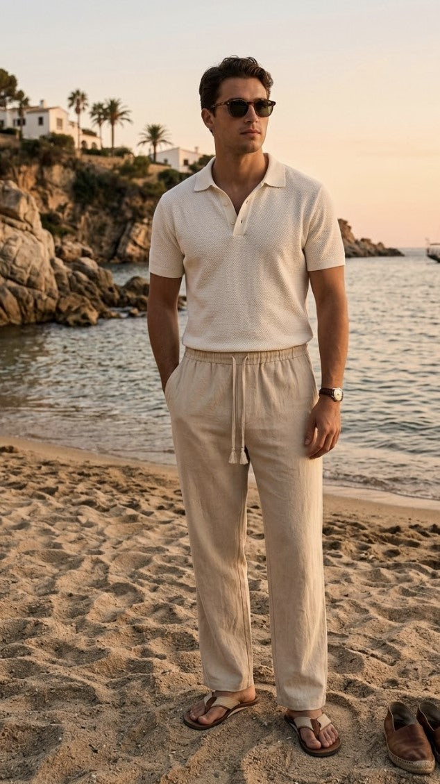 Riviera Linen Trousers