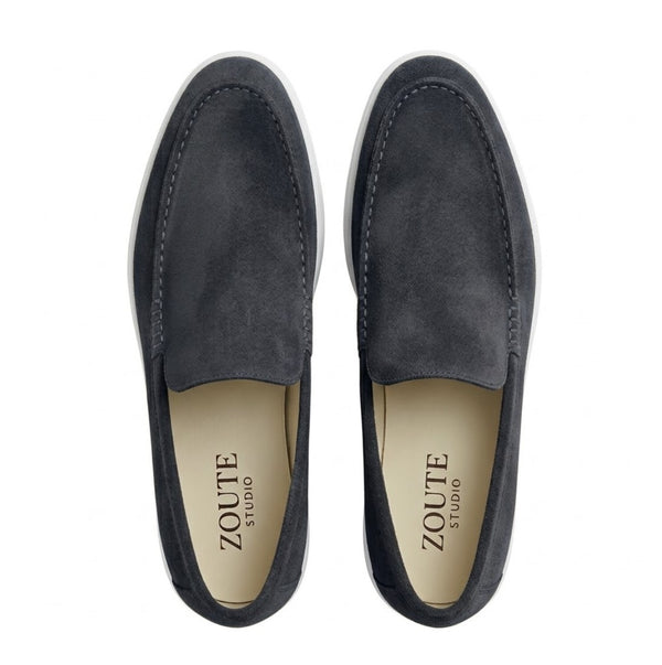 Como Suede Loafers - Black
