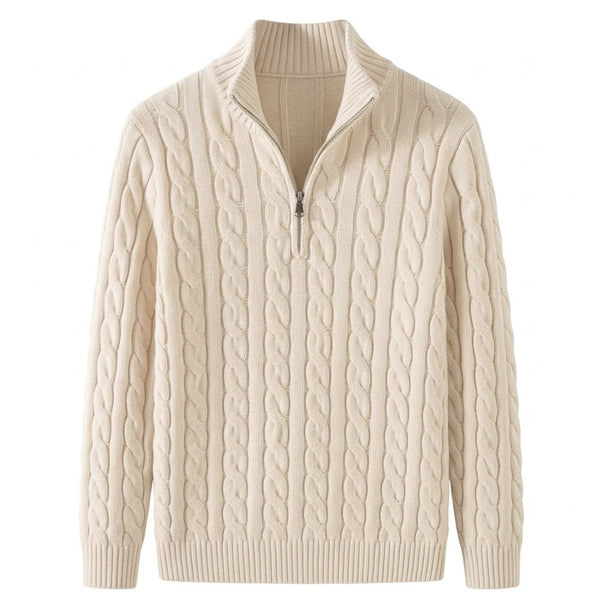 Verona Cable-Knit - Beige