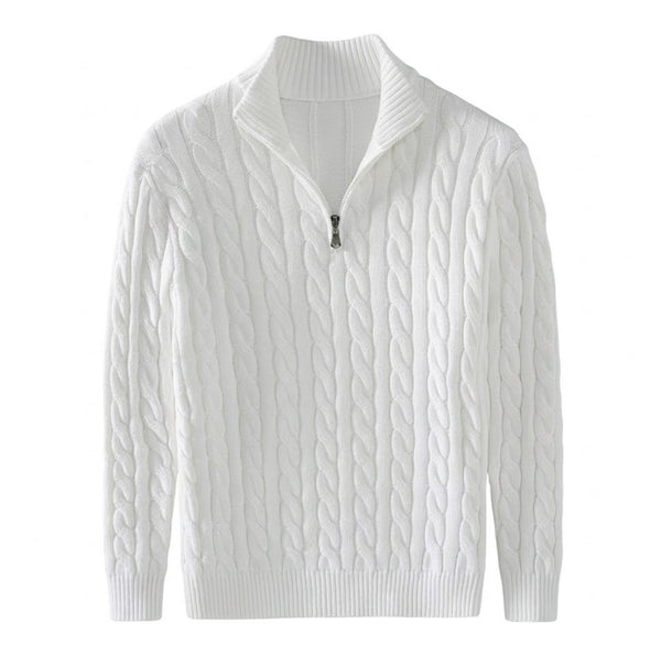 Verona Cable-Knit - White