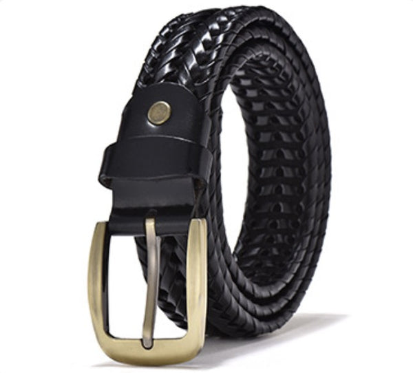 Riviera Braided Belt - Black
